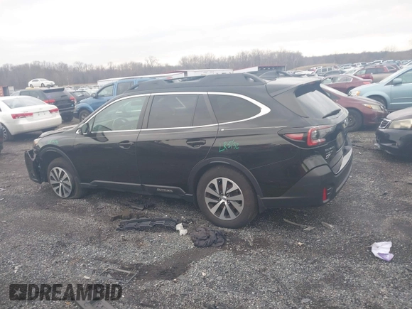 2021 Subaru Outback Premium with VIN 4S4BTADC1M3125390, listed as a IAAI auction lot 41171478 with 49,156 mi miles and . Bid and sale history available at DreamBid. Image 14.