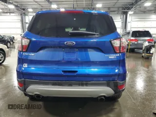 2018 Ford Escape Titanium with VIN 1FMCU9J98JUD07828, listed as a Copart auction lot 59053375 with 101,218 mi miles and Salvage title. Bid and sale history available at DreamBid. Image 6.