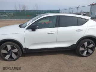 2023 Volvo C40 Recharge Pure Electric Ultimate with VIN YV4ED3GM1P2056366, listed as a IAAI auction lot 41748881 with 18,462 mi miles. Bid and sale history available at carsss.com. Image 14.
