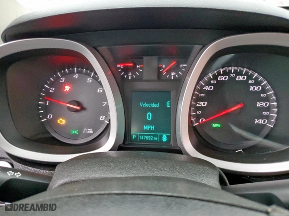 2012 Chevrolet Equinox LT w/1LT with VIN 2GNFLEEK5C6237224, listed as a Copart auction lot 50864545 with 147,692 mi miles and Salvage Title. Bid and sale history available at carsss.com. Image 9.