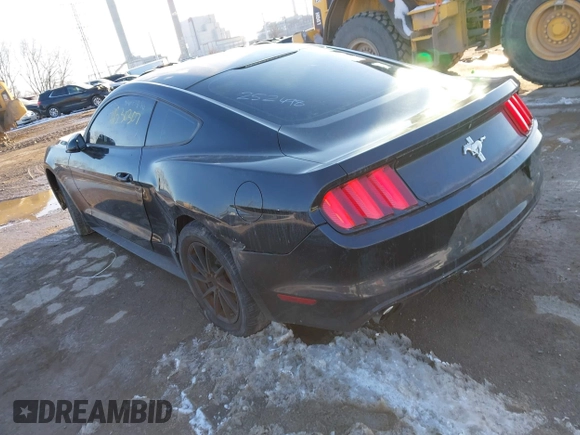 2016 Ford Mustang V6 with VIN 1FA6P8AM0G5252498, listed as a IAAI auction lot 41530307 with 119,737 mi miles and . Bid and sale history available at carsss.com. Image 3.