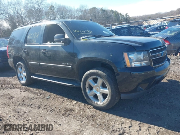 2008 Chevrolet Tahoe LTZ with VIN 1GNFK13088J168021, listed as a IAAI auction lot 41604583 with Not provided miles and . Bid and sale history available at DreamBid. Image 1.
