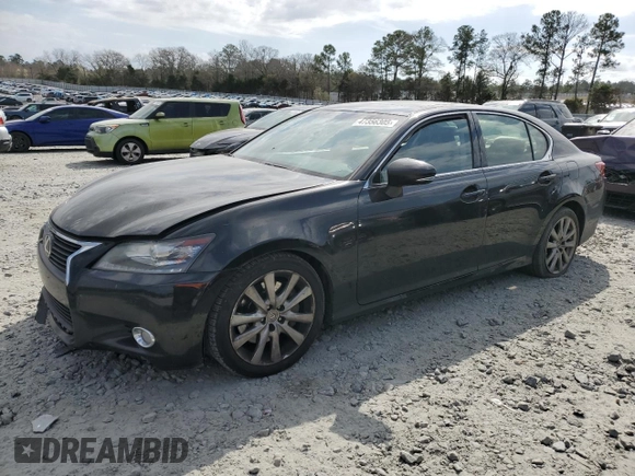 2014 Lexus GS 350 with VIN JTHBE1BL8E5032338, listed as a Copart auction lot 47356305 with 117,336 mi miles and Salvage Title. Bid and sale history available at DreamBid. Image 1.