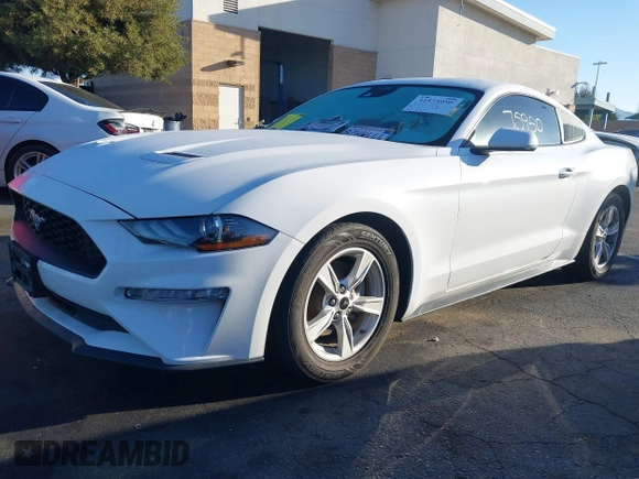 2021 Ford Mustang EcoBoost with VIN 1FA6P8TH5M5146799, listed as a IAAI auction lot 41575950 with 47,037 mi miles. Bid and sale history available at carsss.com. Image 18.