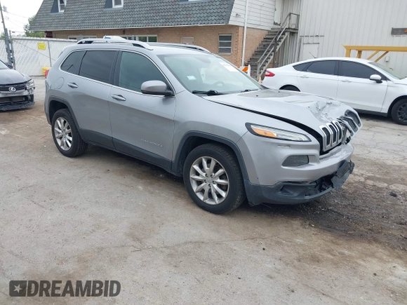 2016 Jeep Cherokee Limited with VIN 1C4PJMDB1GW181342, listed as a IAAI auction lot 42358434 with 162,137 mi miles and . Bid and sale history available at DreamBid. Image 1.