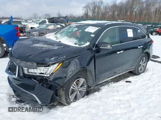 2017 Acura MDX with VIN 5FRYD4H32HB024499, listed as a IAAI auction lot 41531769 with 131,294 mi miles. Bid and sale history available at carsss.com. Image 17.