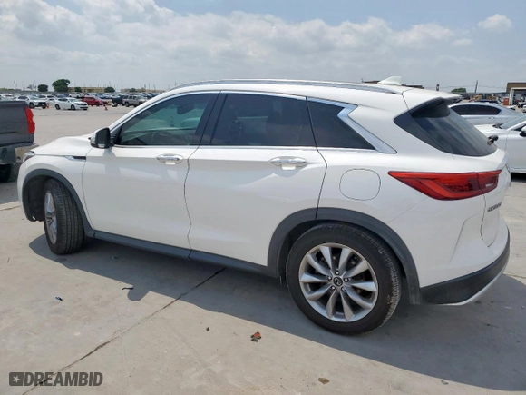 2020 Infiniti QX50 ESSENTIAL with VIN 3PCAJ5M18LF108664, listed as a Copart auction lot 53618875 with 67,612 mi miles and Clean Title. Bid and sale history available at carsss.com. Image 2.