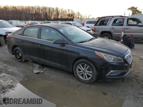 2015 Hyundai Sonata 2.4L SE with VIN 5NPE24AF2FH202103, listed as a Copart auction lot 43662165 with 151,058 mi miles and Clean Title. Bid and sale history available at carsss.com. Image 4.