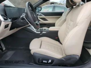 2024 BMW 4 Series M440i xDrive with VIN WBA63AT07RCP43301, listed as a Copart auction lot 80903374 with 1,111 mi miles and Salvage title. Bid and sale history available at DreamBid. Image 7.
