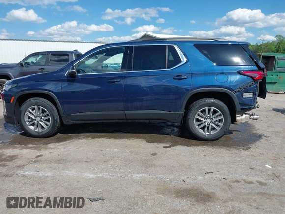 2022 Chevrolet Traverse LT with VIN 1GNERHKW7NJ192120, listed as a IAAI auction lot 42169520 with 83,034 mi miles and . Bid and sale history available at DreamBid. Image 14.