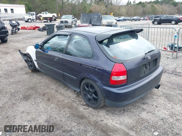 1997 Honda Civic DX with VIN 2HGEJ6346VH103531, listed as a IAAI auction lot 41867471 with 213,760 mi miles and . Bid and sale history available at DreamBid. Image 3.
