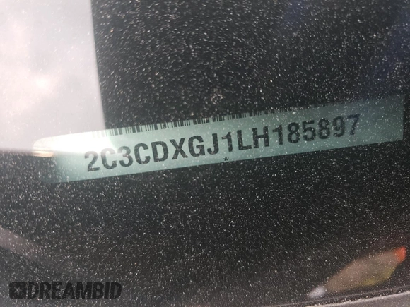 2020 Dodge Charger Scat Pack z VIN 2C3CDXGJ1LH185897, wystawiony jako Copart lot #52579455 z przebiegiem 44 177 mil mil oraz Szkoda całkowita • Salvage title. Historia ofert i sprzedaży dostępna na DreamBid. Obrazek 14.