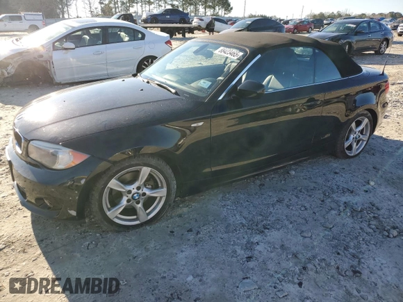 2013 BMW 1 Series 128i z VIN WBAUN1C52DVR01683, wystawiony jako Copart lot #88423465 z przebiegiem 111 157 mil mil oraz Szkoda całkowita • Salvage title. Historia ofert i sprzedaży dostępna na DreamBid. Obrazek 1.