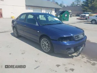 2001 Audi S4 with VIN WAURD68D21A133213, listed as a IAAI auction lot 42040168 with 1 mi miles. Bid and sale history available at carsss.com. Image 1.