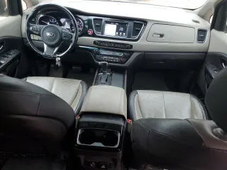 2016 Kia Sedona SX-L with VIN KNDME5C12G6118059, listed as a Copart auction lot 47723945 with 177,391 mi miles and Salvage Title. Bid and sale history available at carsss.com. Image 8.
