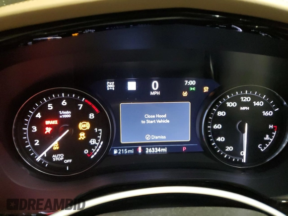 2022 Cadillac XT6 Premium Luxury with VIN 1GYKPFRS0NZ154930, listed as a Copart auction lot 88454595 with 26,334 mi miles and Salvage Title. Bid and sale history available at carsss.com. Image 9.