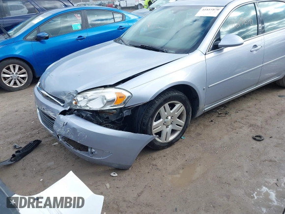 2006 Chevrolet Impala LT 3.9L with VIN 2G1WC581669146275, listed as a IAAI auction lot 41815870 with 127,156 mi miles and . Bid and sale history available at DreamBid. Image 6.