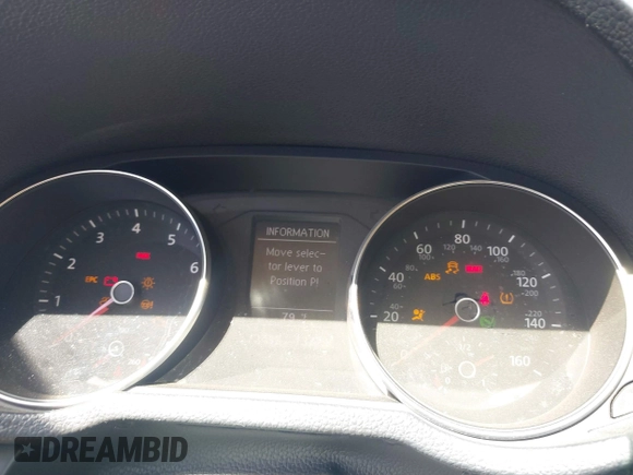 2018 Volkswagen Passat 2.0T S with VIN 1VWAA7A31JC015784, listed as a IAAI auction lot 41829586 with 72,437 mi miles. Bid and sale history available at carsss.com. Image 7.