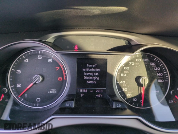 2013 Audi allroad Premium Plus with VIN WA1UFAFL9DA171850, listed as a Copart auction lot 82699984 with 115,188 mi miles and Salvage Title. Bid and sale history available at carsss.com. Image 9.