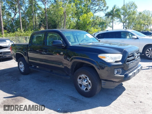 2016 Toyota Tacoma SR5 with VIN 5TFAX5GN1GX055850, listed as a IAAI auction lot 41828806 with 111,655 mi miles. Bid and sale history available at carsss.com. Image 1.