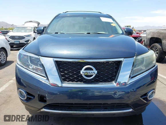 2015 Nissan Pathfinder SV with VIN 5N1AR2MN1FC614988, listed as a IAAI auction lot 42384089 with 113,007 mi miles and . Bid and sale history available at DreamBid. Image 6.
