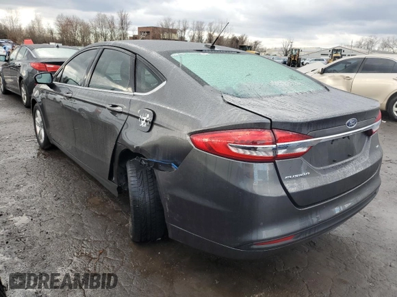 2018 Ford Fusion SE with VIN 3FA6P0H74JR170974, listed as a Copart auction lot 47134295 with 148,023 mi miles and Salvage Title. Bid and sale history available at DreamBid. Image 2.