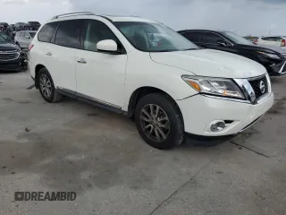 2014 Nissan Pathfinder S with VIN 5N1AR2MM5EC730331, listed as a Copart auction lot 60221925 with 115,015 mi miles and Salvage title. Bid and sale history available at DreamBid. Image 4.