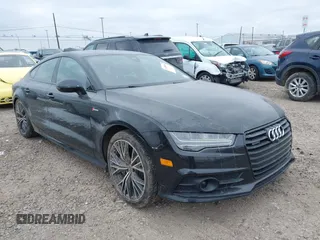 2018 Audi A7 Prestige with VIN WAU23AFC8JN045955, listed as a IAAI auction lot 41285086 with 66,752 mi miles. Bid and sale history available at carsss.com. Image 1.