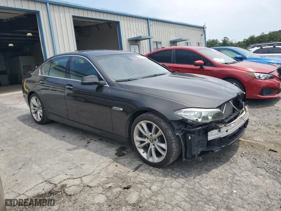2015 BMW 5 Series 535i xDrive with VIN WBA5B3C5XFD543976, listed as a Copart auction lot 63852184 with NaN miles and Salvage Title. Bid and sale history available at carsss.com. Image 3.