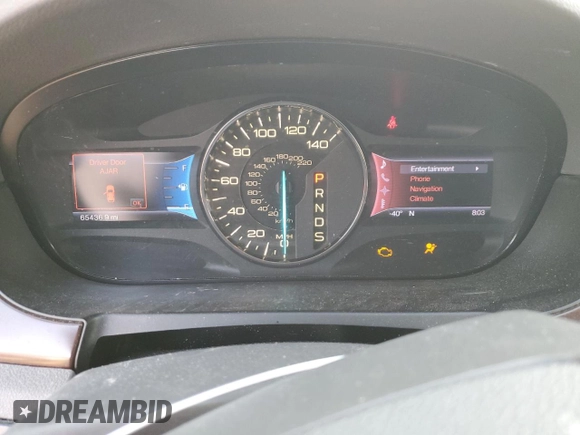 2013 Ford Edge Limited with VIN 2FMDK3KC4DBA31854, listed as a Copart auction lot 46339005 with 65,436 mi miles and Salvage Title. Bid and sale history available at carsss.com. Image 9.