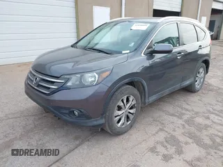2012 Honda CR-V EX-L with VIN 2HKRM3H71CH510251, listed as a IAAI auction lot 41898899 with 125,017 mi miles and . Bid and sale history available at carsss.com. Image 2.
