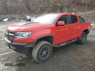 2018 Chevrolet Colorado 4WD ZR2 with VIN 1GCGTEEN8J1102830, listed as a Copart auction lot 46324645 with 83,874 mi miles and Salvage Title. Bid and sale history available at carsss.com. Image 1.