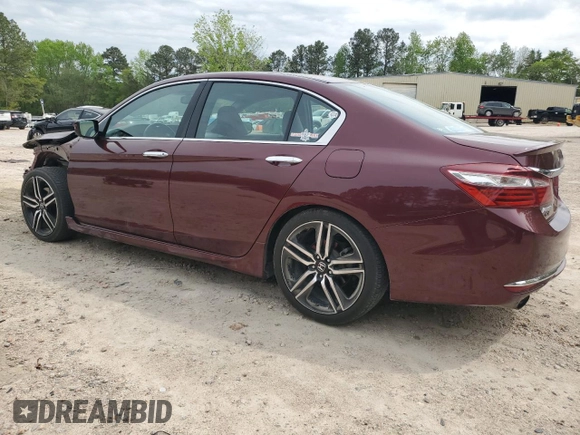 2016 Honda Accord Sport with VIN 1HGCR2F58GA158349, listed as a Copart auction lot 53024935 with 97,982 mi miles and Salvage Title. Bid and sale history available at DreamBid. Image 2.