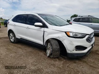 2020 Ford Edge SEL with VIN 2FMPK4J96LBB04620, listed as a Copart auction lot 62301645 with 54,621 mi miles and Salvage title. Bid and sale history available at DreamBid. Image 4.