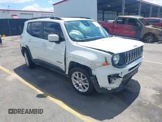 2019 Jeep Renegade Latitude with VIN ZACNJABB9KPK20061, listed as a IAAI auction lot 42253211 with 123,024 mi miles and . Bid and sale history available at DreamBid. Image 1.