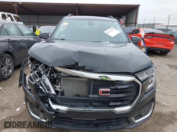 2022 GMC Terrain SLE with VIN 3GKALMEV1NL166310, listed as a IAAI auction lot 41913728 with 62,361 mi miles. Bid and sale history available at carsss.com. Image 13.
