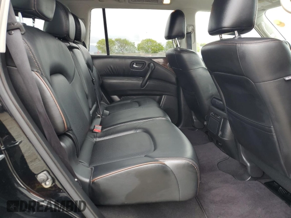 2018 Nissan Armada SL z VIN JN8AY2NC1JX502296, wystawiony jako Copart lot #53389055 z przebiegiem 129 237 mil mil oraz Czysty tytuł • Clean title. Historia ofert i sprzedaży dostępna na DreamBid. Obrazek 11.