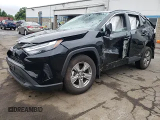 2024 Toyota RAV4 Hybrid LE with VIN 2T3LWRFV9RW199366, listed as a Copart auction lot 61175065 with 27,632 mi miles and Salvage title. Bid and sale history available at DreamBid. Image 1.