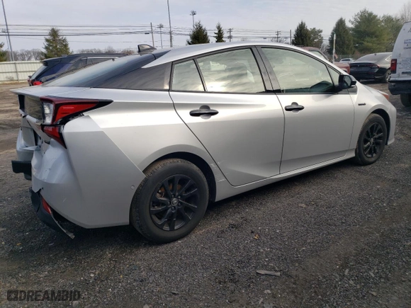 2022 Toyota Prius LE with VIN JTDL9MFU6N3037080, listed as a Copart auction lot 83860014 with 17,900 mi miles and Salvage Title. Bid and sale history available at carsss.com. Image 3.