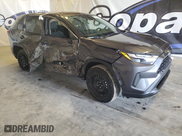 2025 Toyota RAV4 LE with VIN 2T3H1RFV3SC312014, listed as a Copart auction lot 50304525 with 1,765 mi miles and Non Repairable. Bid and sale history available at carsss.com. Image 4.