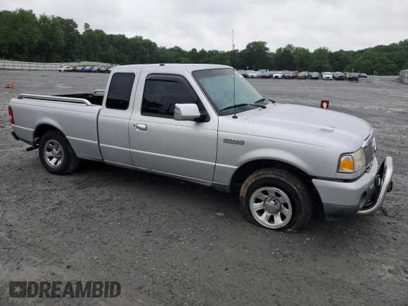 2010 Ford Ranger XL with VIN 1FTKR1ED2APA32215, listed as a Copart auction lot 58259345 with 226,017 mi miles and Salvage title. Bid and sale history available at DreamBid. Image 4.