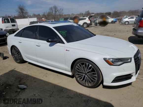 2018 Audi A6 Sport with VIN WAUF3AFCXJN064105, listed as a Copart auction lot 49224245 with 76,656 mi miles and Salvage Title. Bid and sale history available at carsss.com. Image 4.