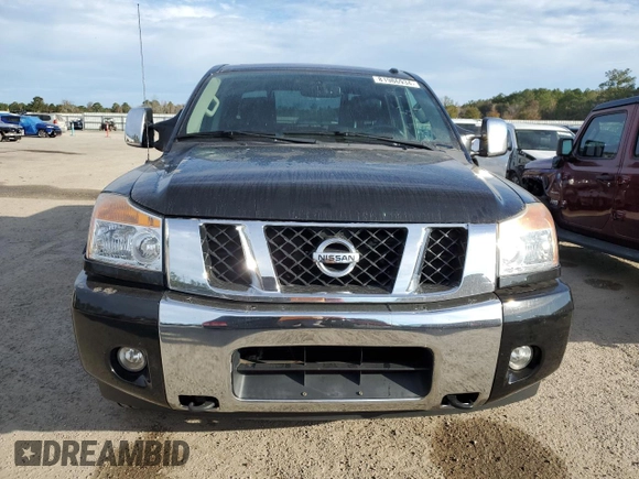 2015 Nissan Titan SV with VIN 1N6BA0ED9FN509000, listed as a Copart auction lot 81986934 with 121,338 mi miles and Salvage title. Bid and sale history available at DreamBid. Image 5.