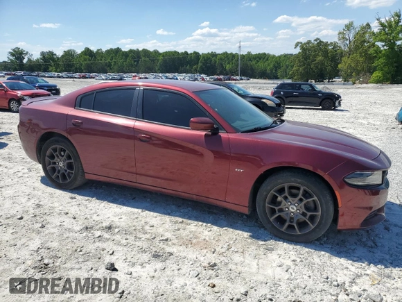 2018 Dodge Charger GT with VIN 2C3CDXJG0JH189725, listed as a Copart auction lot 56008175 with 165,257 mi miles and Clean Title. Bid and sale history available at DreamBid. Image 4.