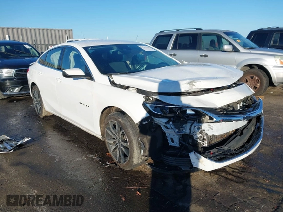 2023 Chevrolet Malibu RS with VIN 1G1ZG5ST8PF213639, listed as a IAAI auction lot 41243518 with 44,337 mi miles and . Bid and sale history available at DreamBid. Image 1.
