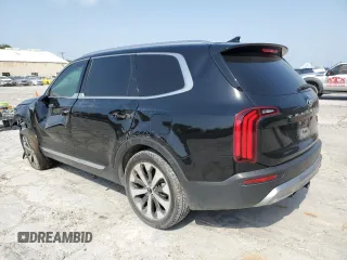 2021 Kia Telluride EX z VIN 5XYP34HC1MG117517, wystawiony jako Copart lot #51983995 z przebiegiem Nie podano mil oraz Szkoda całkowita • Salvage title. Historia ofert i sprzedaży dostępna na DreamBid. Obrazek 2.