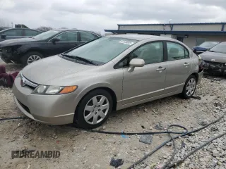 2006 Honda Civic LX z VIN 1HGFA16516L003689, wystawiony jako Copart lot #52139805 z przebiegiem 228 019 mil mil oraz Czysty tytuł • Clean title. Historia ofert i sprzedaży dostępna na DreamBid. Obrazek 1.