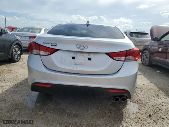 2013 Hyundai Elantra Coupe GS PZEV with VIN KMHDH6AE2DU011583, listed as a Copart auction lot 74499184 with 69,391 mi miles and Non Repairable. Bid and sale history available at carsss.com. Image 6.