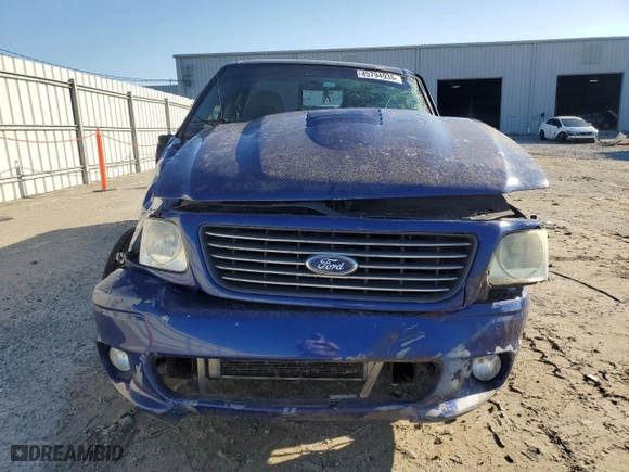 2004 Ford F-150 Heritage Lightning with VIN 2FTRF07394CA62825, listed as a Copart auction lot 45794935 with 117,044 mi miles and Salvage Title. Bid and sale history available at carsss.com. Image 5.