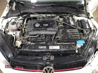 2017 Volkswagen Golf GTI Autobahn with VIN 3VW547AU8HM073563, listed as a Copart auction lot 80335064 with 63,730 mi miles and Salvage Title. Bid and sale history available at carsss.com. Image 11.
